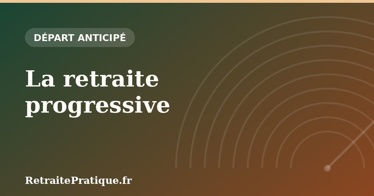 La retraite progressive : travailler moins avant de partir